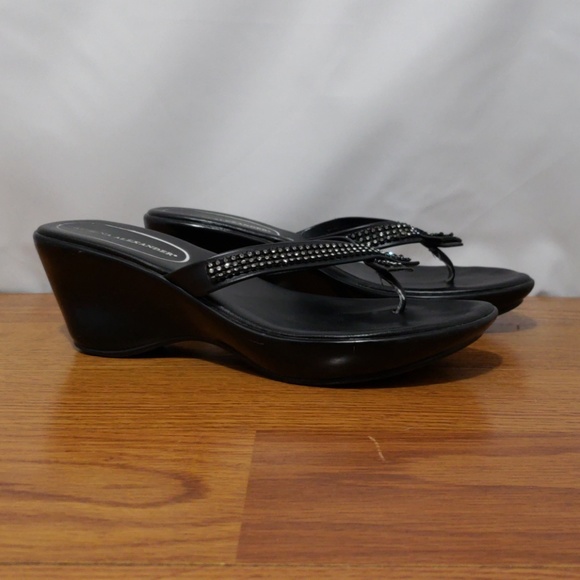 Athena Alexander Shoes - Athena Alexander Wedge Rhinestone woman's Size 8